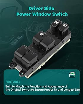 Amazon.com: SCITOO Power Window SwitchFront Left Driver Side